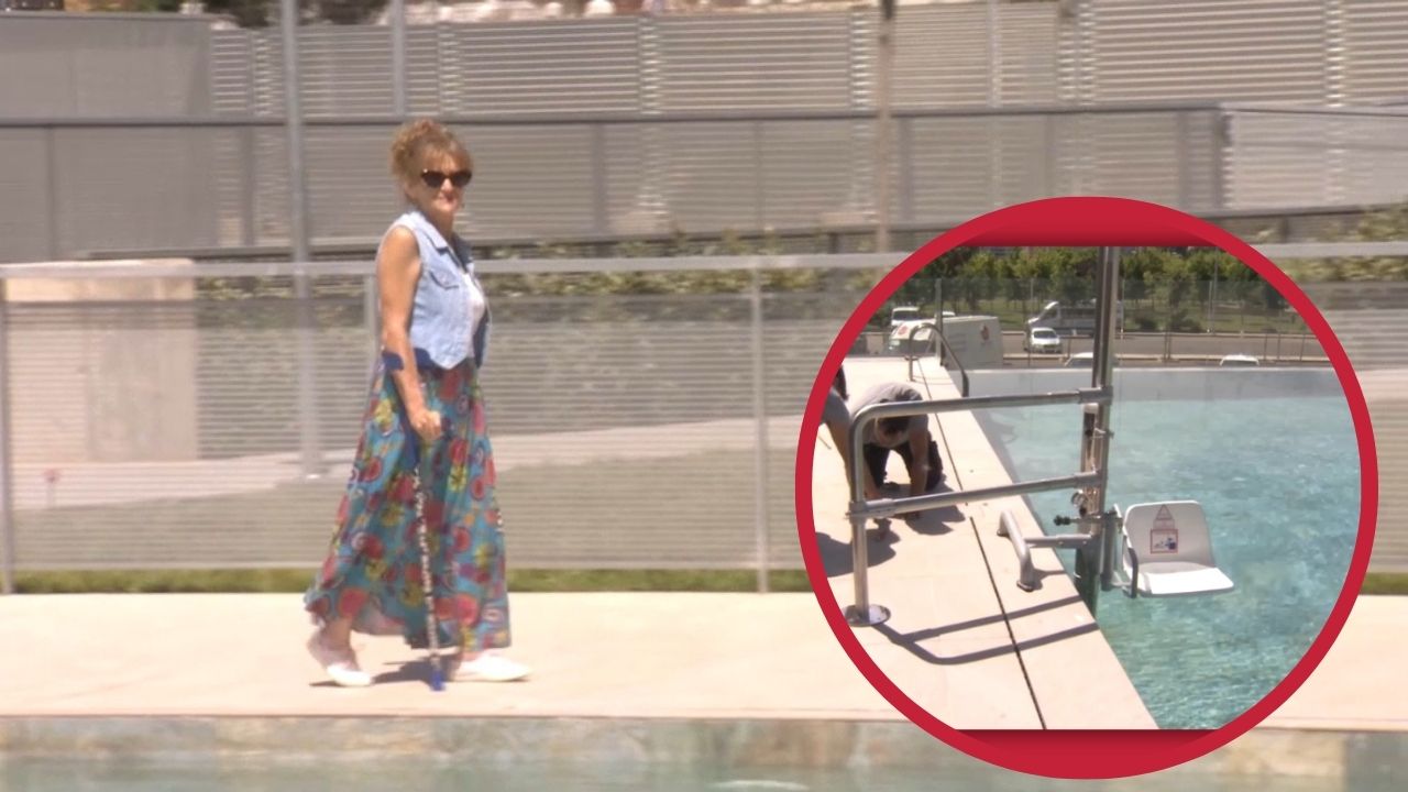 Piscinas adaptadas a personas con discapacidad