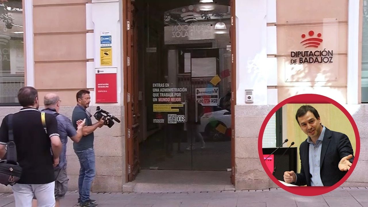 Hermano de Pedro Sánchez en la Diputación de Badajoz