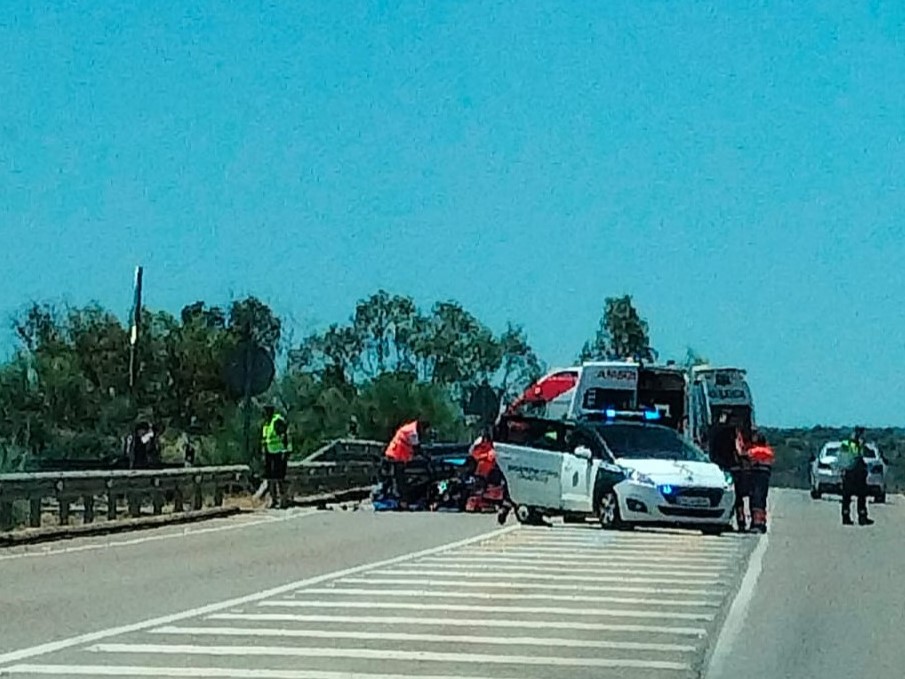 Accidente cerca de Santa Marta