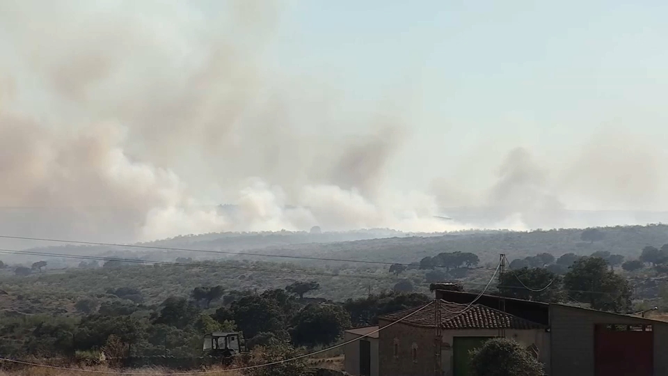 Estabilizado y desactivado el nivel 1 en el incendio de Talaván