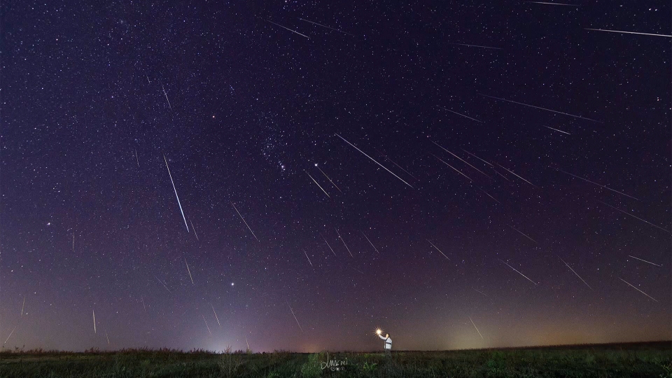 Perseidas en el embalse de Borbollón