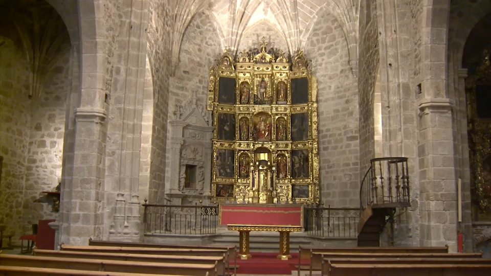 Retablo de la Iglesia de San Martín, tras su restauración