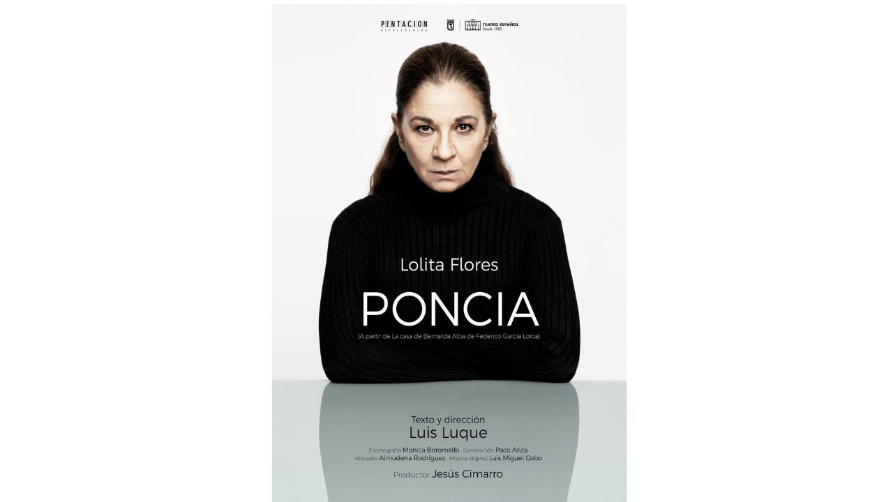 Lolita Flores llega al Gran Teatro de Cáceres el 21 de diciembre con la obra 'Poncia' dirigida por Luis Luque