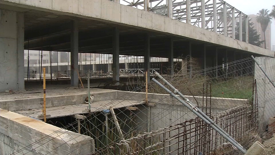 Piscina de la margen derecha en Badajoz