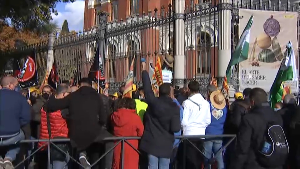 Agricultores y ganaderos vuelven a la calle en Madrid este lunes para protestar por el acuerdo con Mercosur