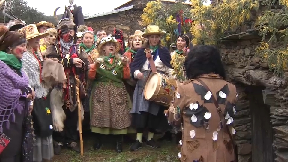  Sauceda, alquería de Pinofranqueado, acoge la celebración del Carnaval Hurdano