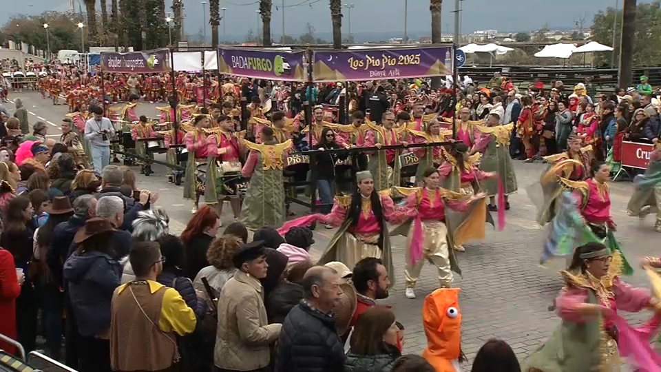 Día grande del Carnaval de Calle en Badajoz