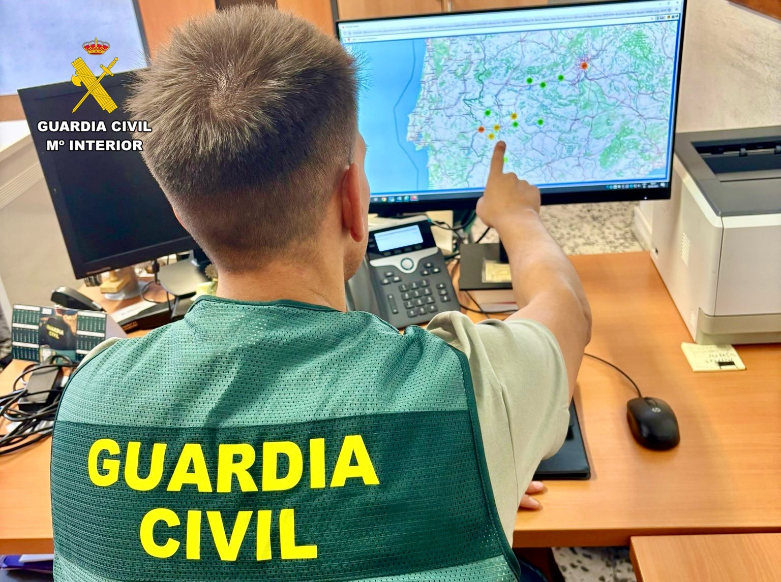 La Guardia civil desarticula una banda criminal implicada en 16 robos en viviendas de Extremadura