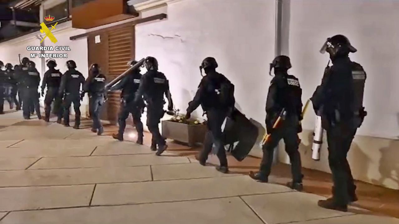 Operación antidroga de la Guardia Civil