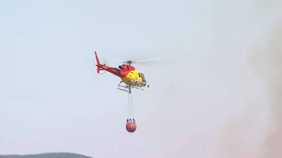 Declaran nivel 1 por incendio forestal en Talarrubias por riesgo en infraestructuras