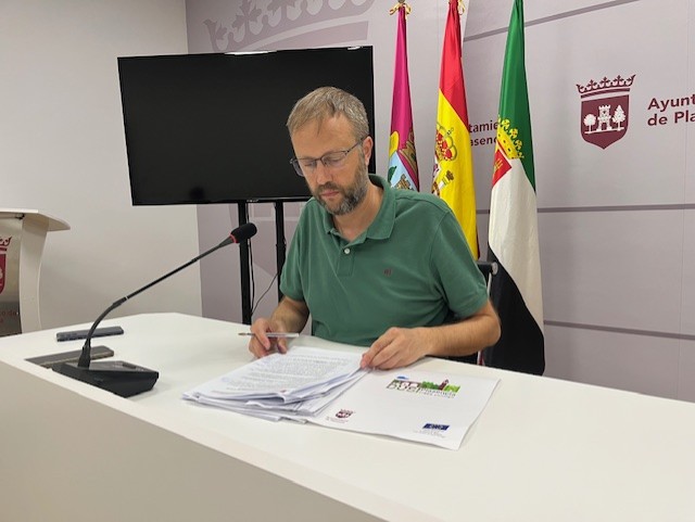 Concejal de Hacienda del Ayuntamiento de Plasencia, José Antonio Hernández.