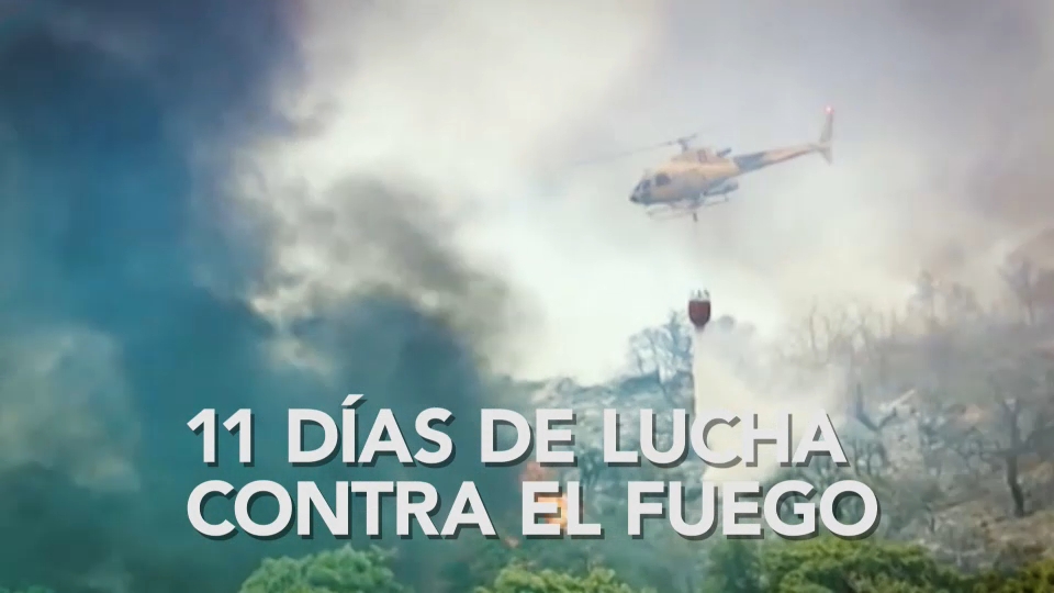 Ya ha pasado lo peor: Tras once días de lucha, el incendio de Jarilla está estabilizado