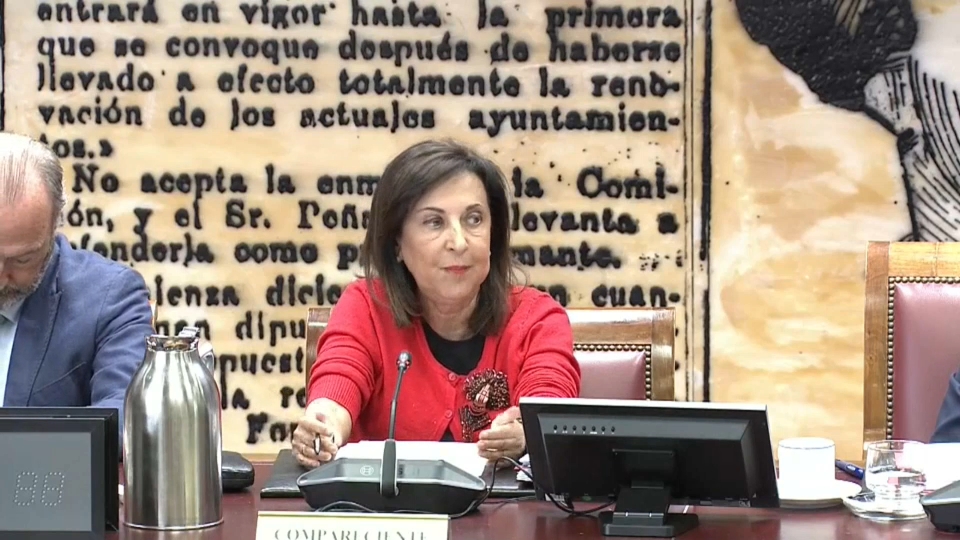 La ministra de Defensa, Margarita Robles