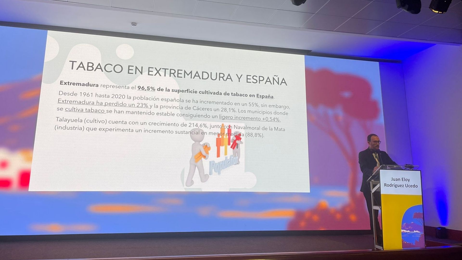 La Junta defiende la continuidad del cultivo de tabaco en Extremadura durante el congreso europeo UNITAB celebrado en Nápoles