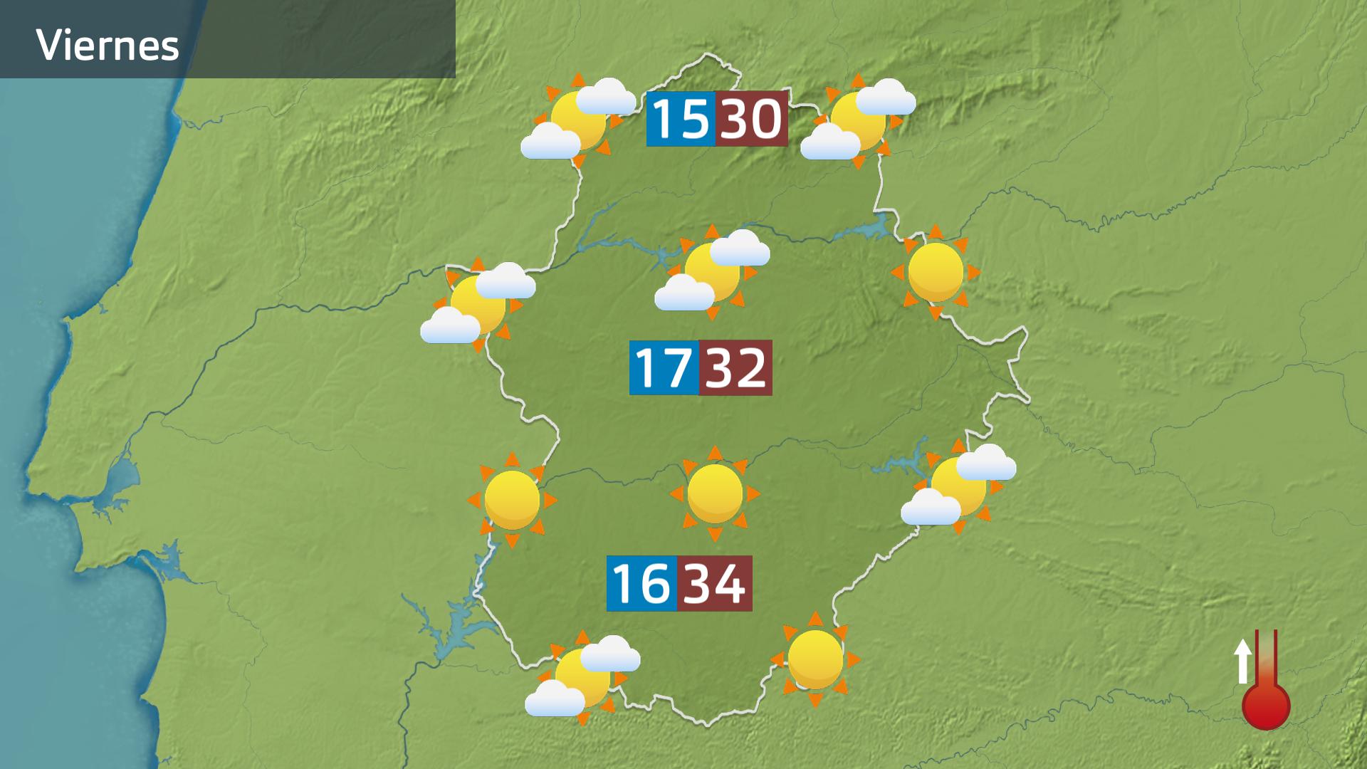 Mapa de previsión del 12 de septiembre