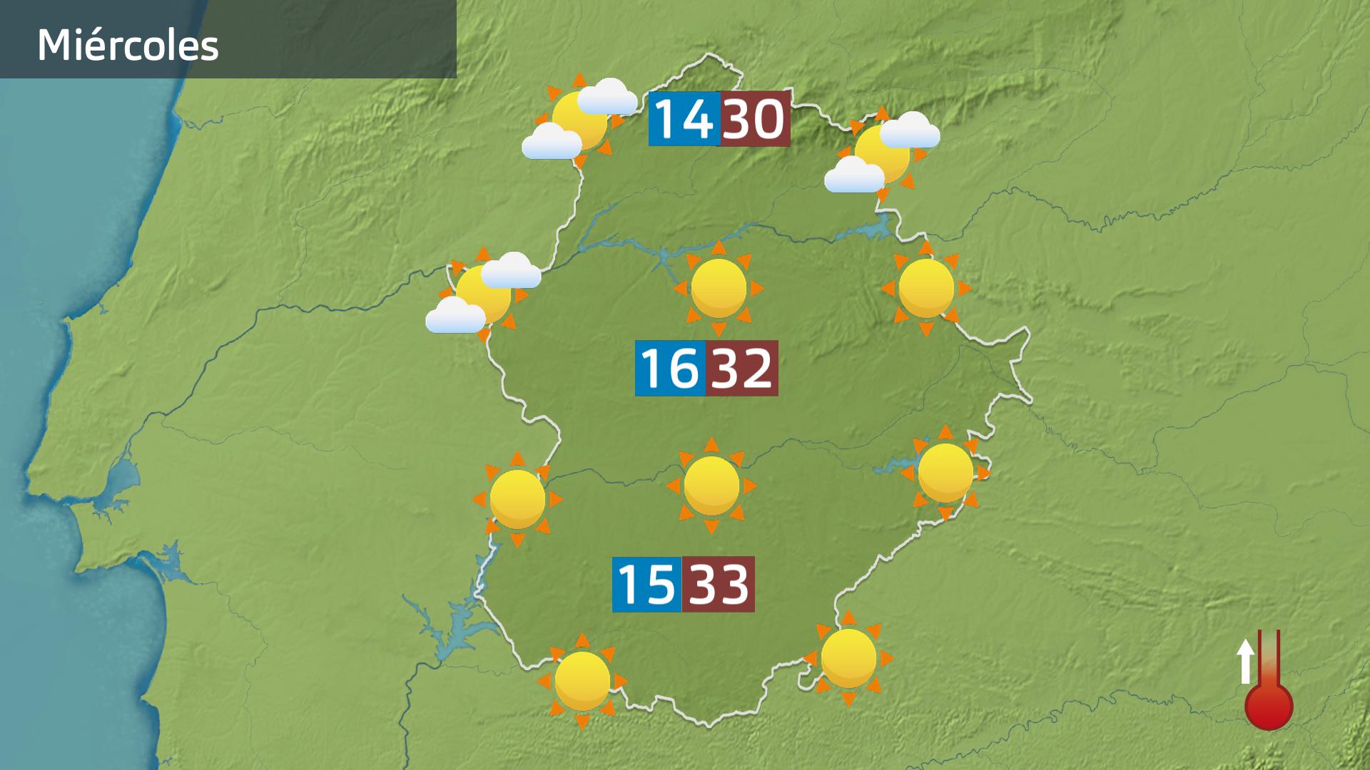 Mapa de previsión del 3 de septiembre 