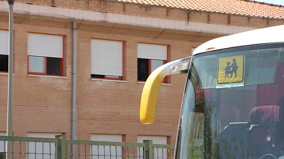 Rutas escolares en Extremadura - Imagen de archivo