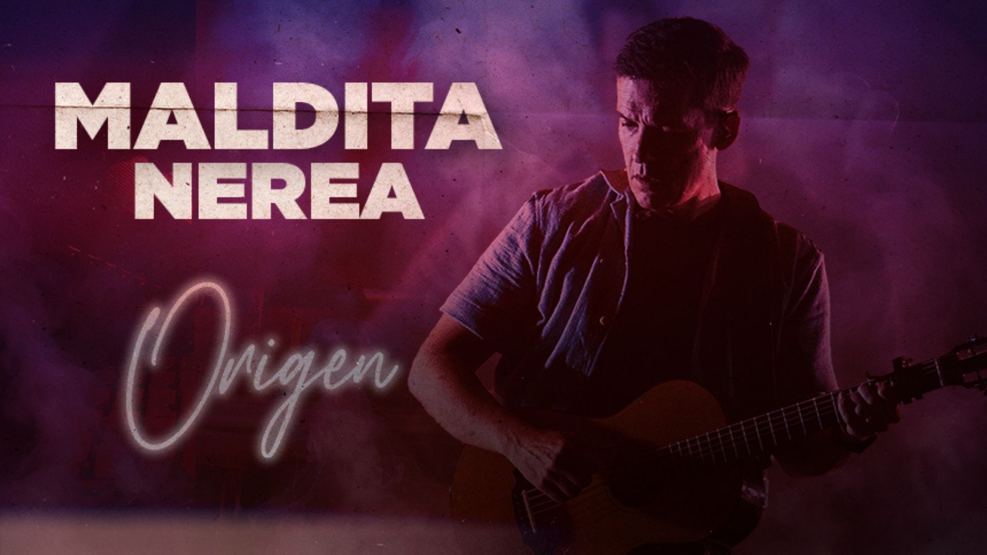 Cartel de la gira Origen de Maldita Nerea
