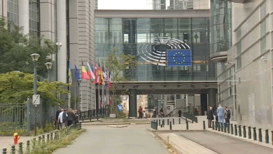 Edificio del Parlamento Europeo en Bruselas