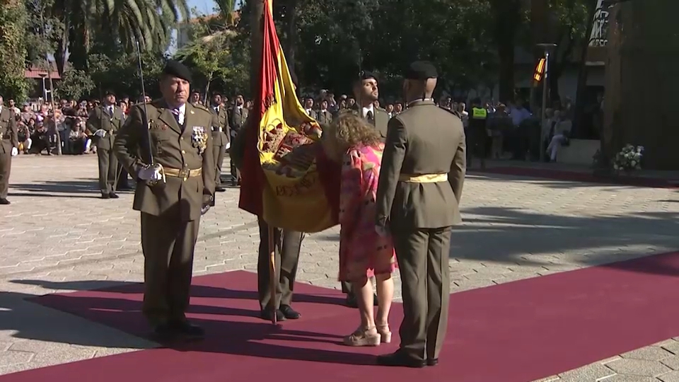 Acto de jura de bandera en Navalmoral de la Mata