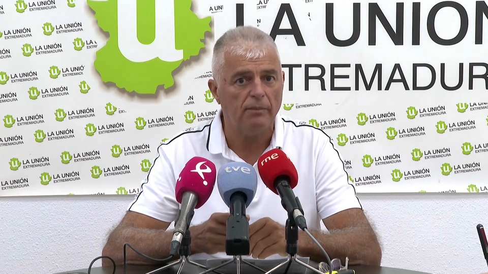 Luis Cortés, secretario general de La Unión Extremadura