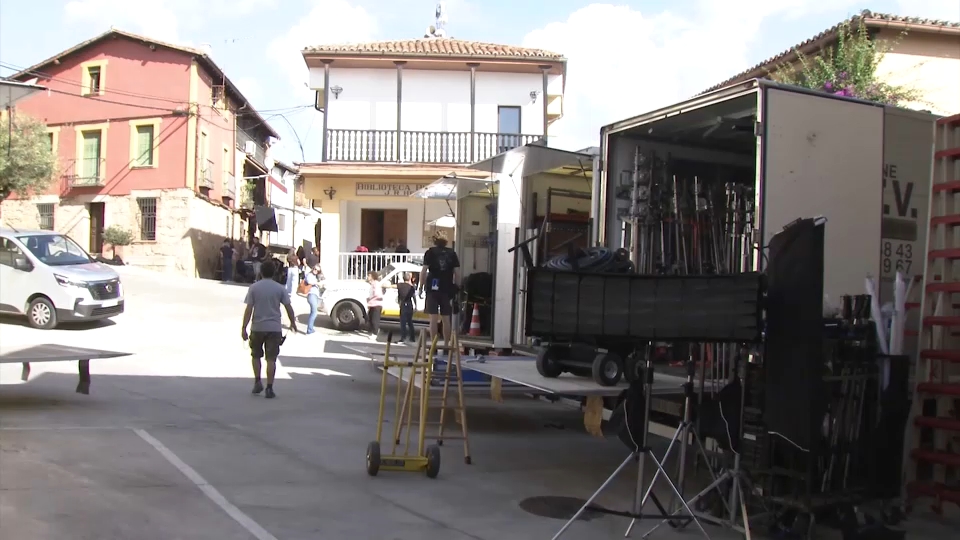 Miguel del Arco rueda en el norte de Cáceres parte de su segundo largometraje, 'Los relatos'