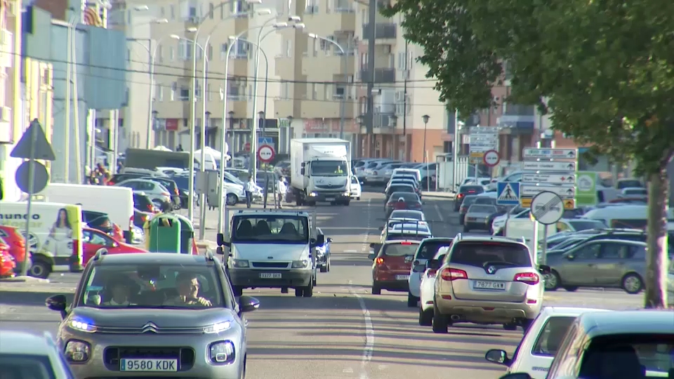 Avenida Martín Palomino, en Plasencia