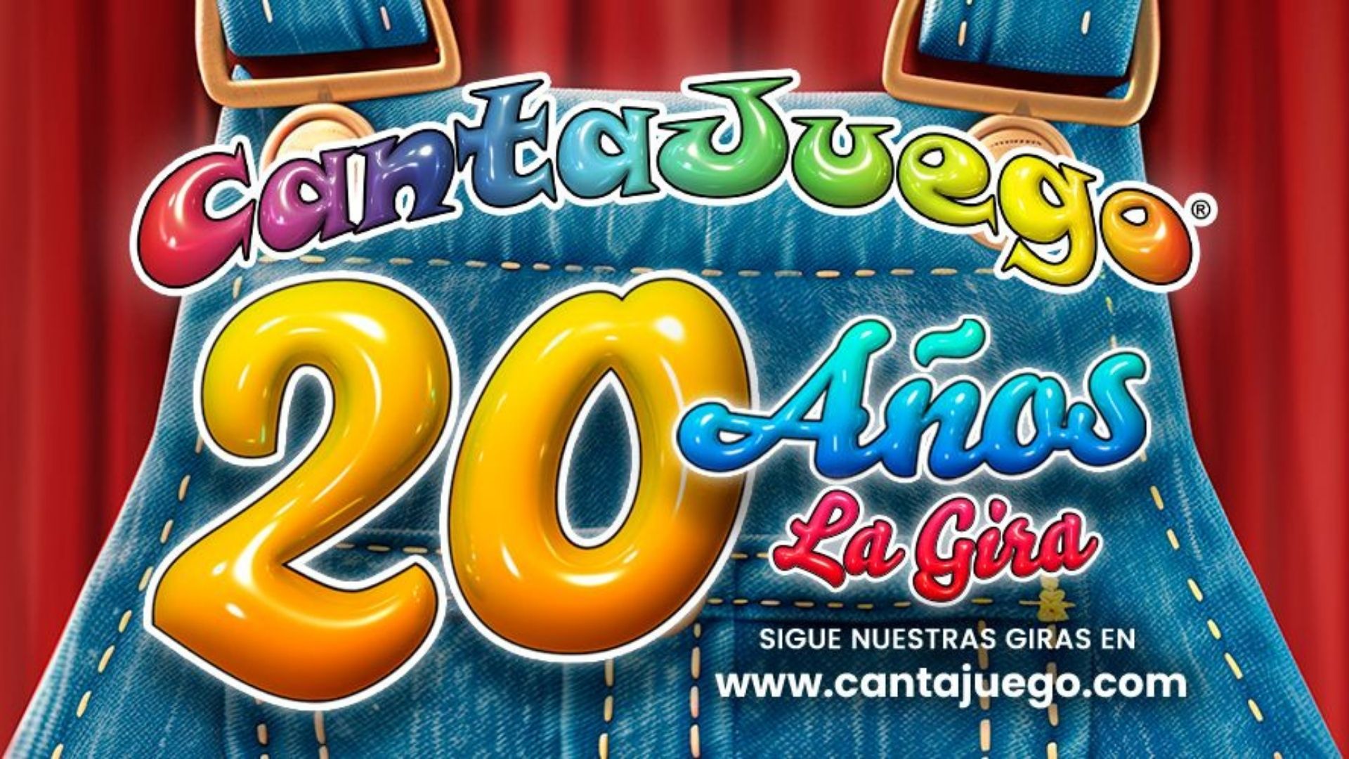 Cartel de la gira de Cantajuego.