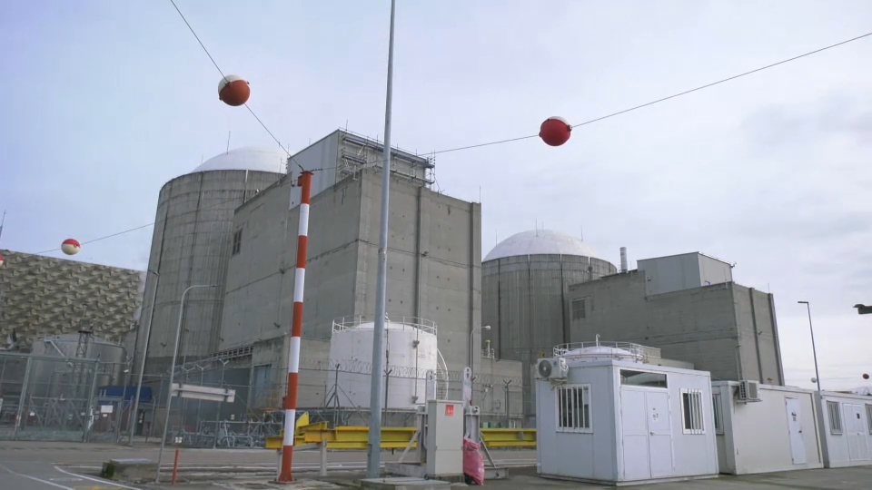 Exterior de la Central Nuclear de Almaraz