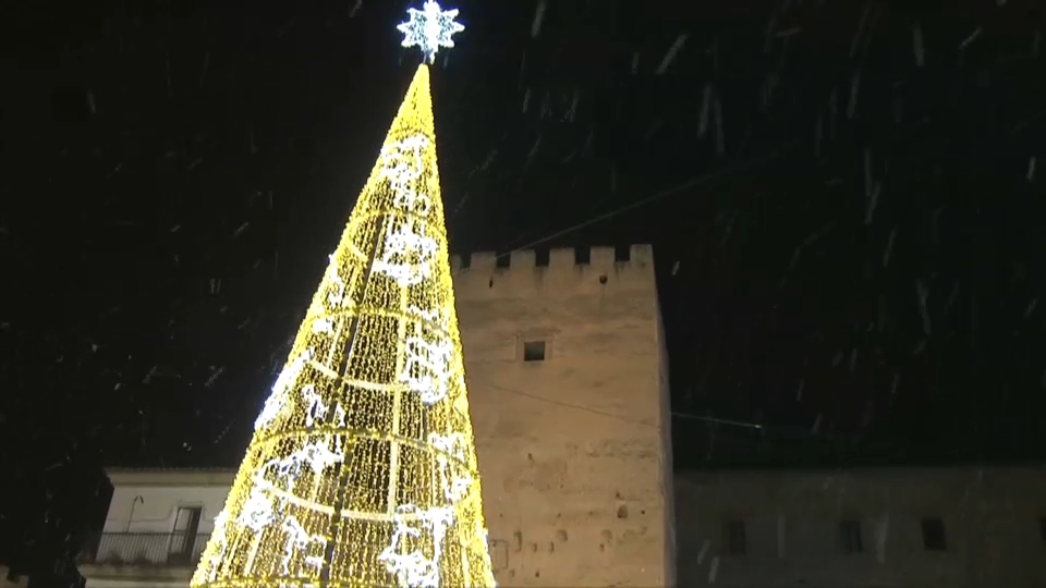 Encendido navideño en Cáceres