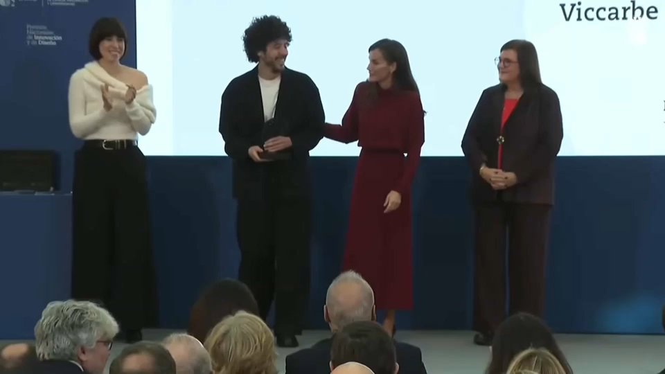 Rubén Mateos Brea, de Plasencia, ha logrado el Premio Nacional de Diseño y Empresa, entregado por la Reina Letizia