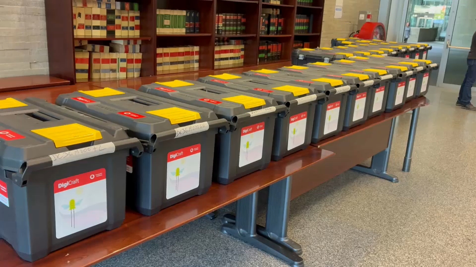 Kits tecnológicos del programa “DigiCraft en tu cole”.