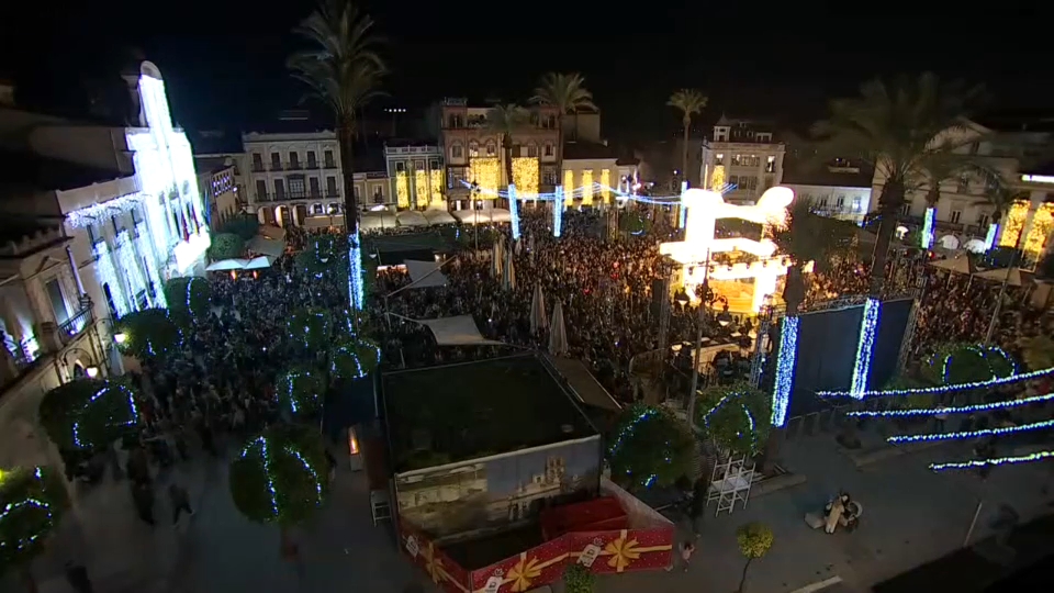 Iluminación de la Navidad en Mérida