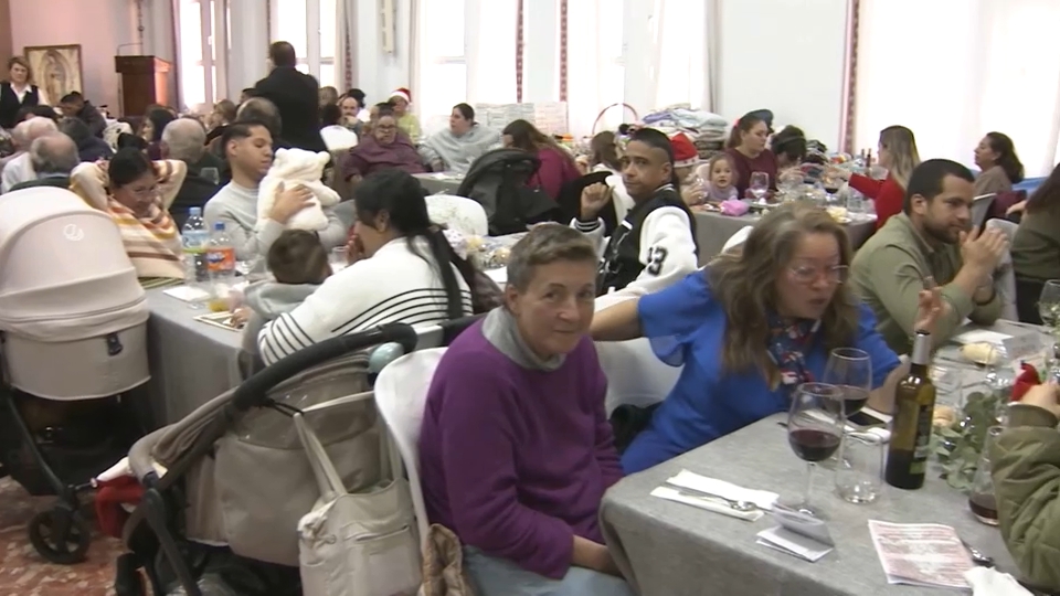Comida solidaria en Cáceres