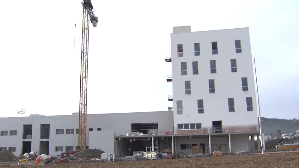 Obras en el futuro Centro Ibérico de la Energía en Cáceres