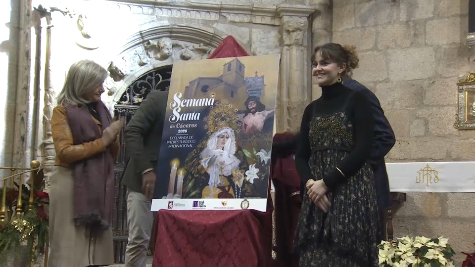 Presentación del cartel de la Semana Santa de Cáceres de 2026