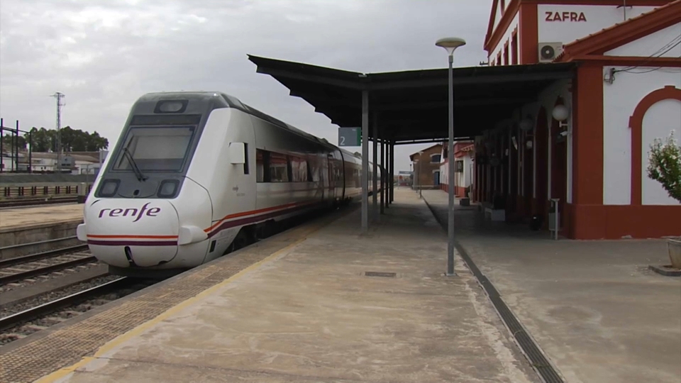 Estación de tren de Zafra en una imagen de archivo