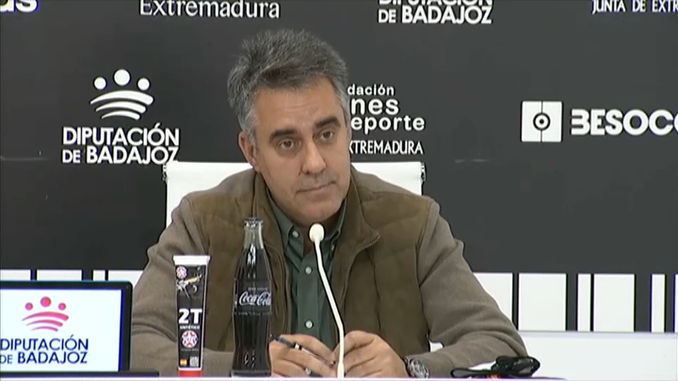 Joaquín Parra en rueda de prensa