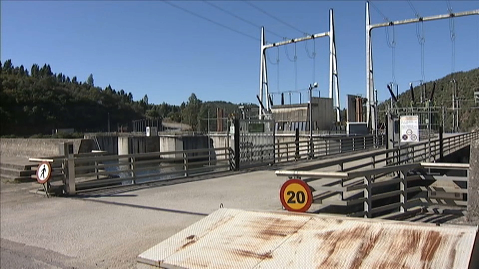 Estación hidroeléctrica de Iberdrola, única conexión directa entre Cedillo y Montalvão