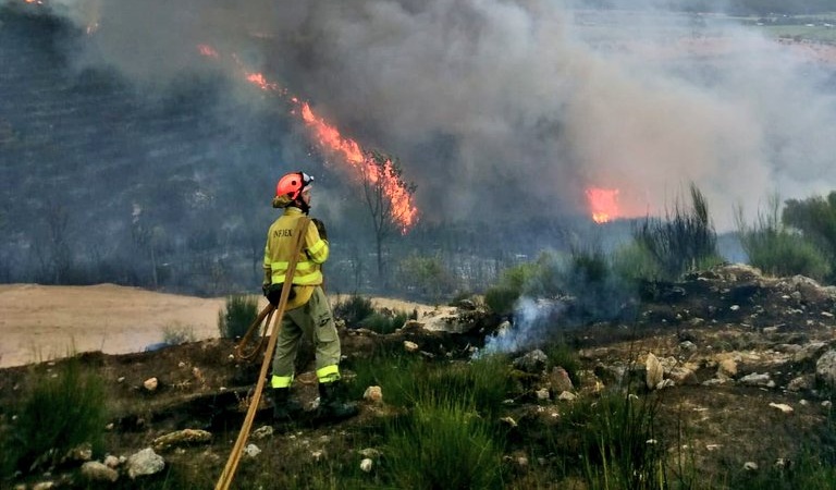 Bomberos forestales Extremadura
