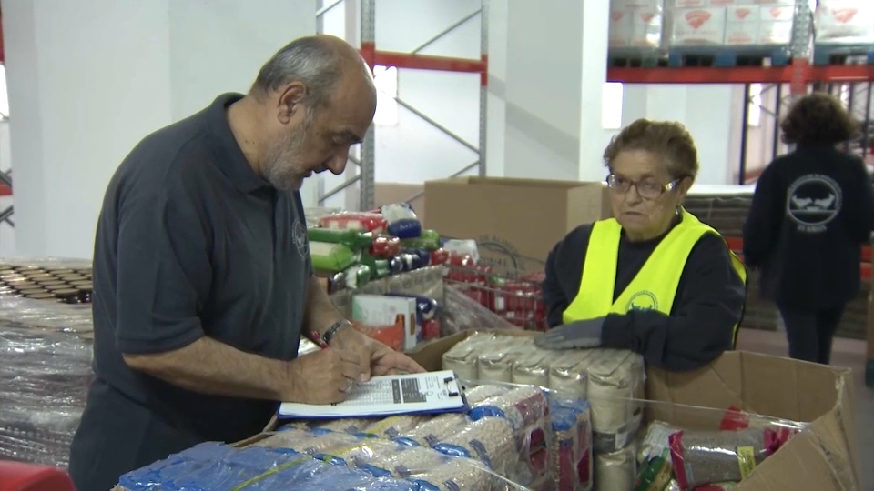 El Banco de Alimentos de Badajoz destinará el 40% de la Gran Recogida para apoyar tras la DANA