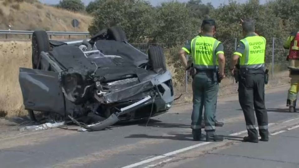 Accidente en la A-5