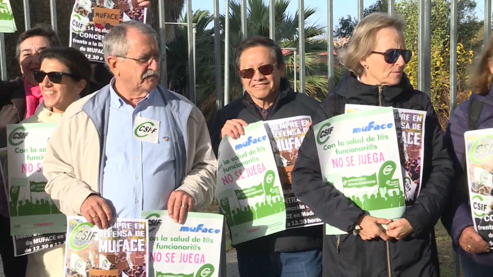 CSIF retoma este lunes en Cáceres las movilizaciones en defensa de la continuidad de Muface