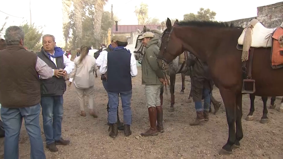 Caballistas rumbo a Guadalupe