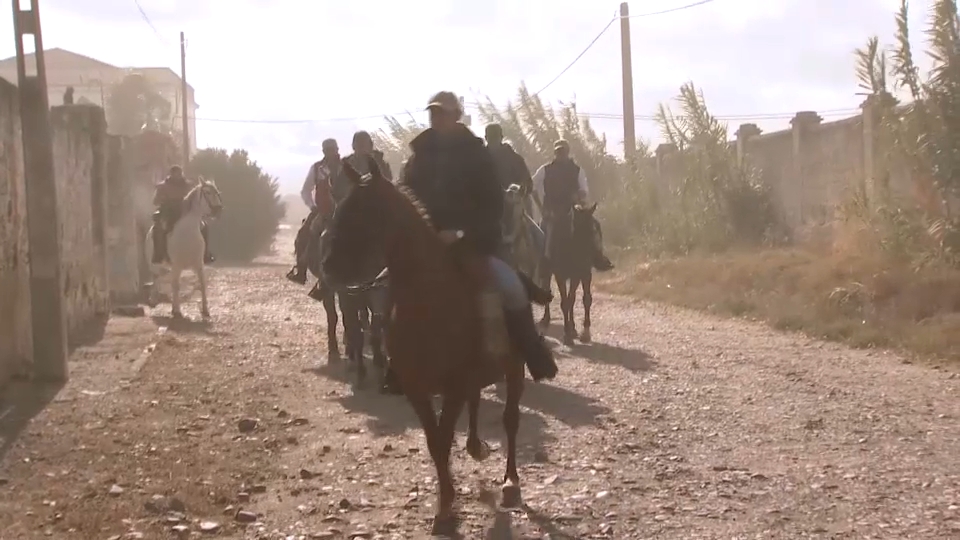 Caballistas rumbo a Guadalupe