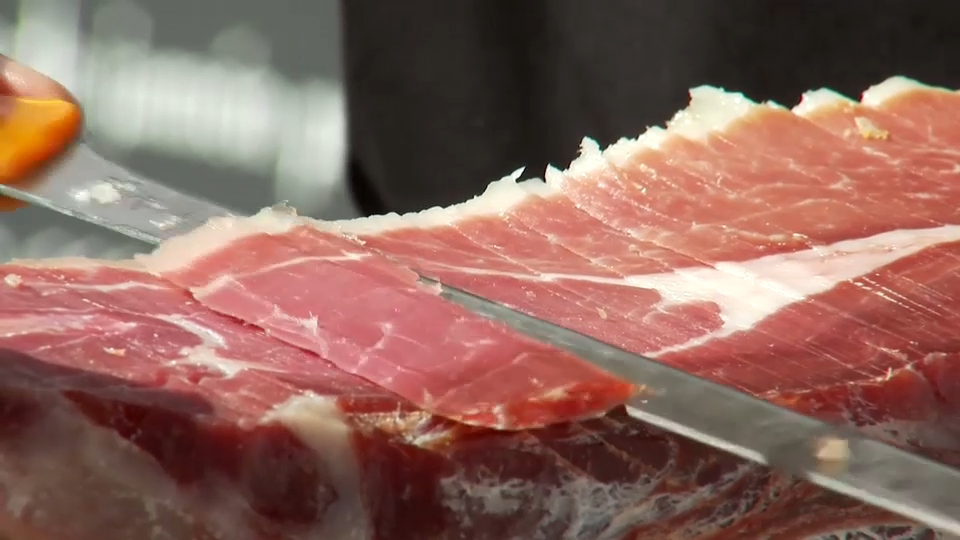 Cortadores de jamón en Coria