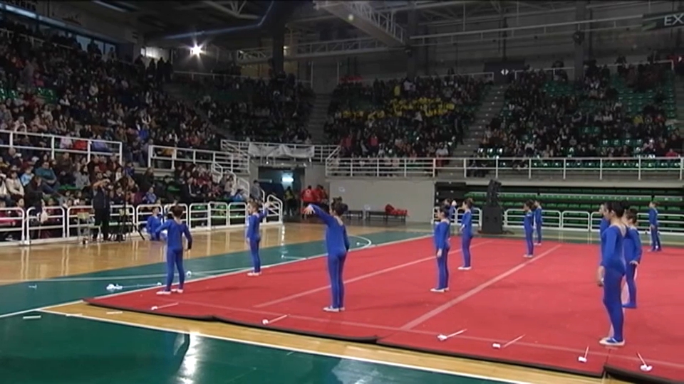 Más de 3.000 personas participan este sábado en Cáceres en la Gimnastrada Extremadura