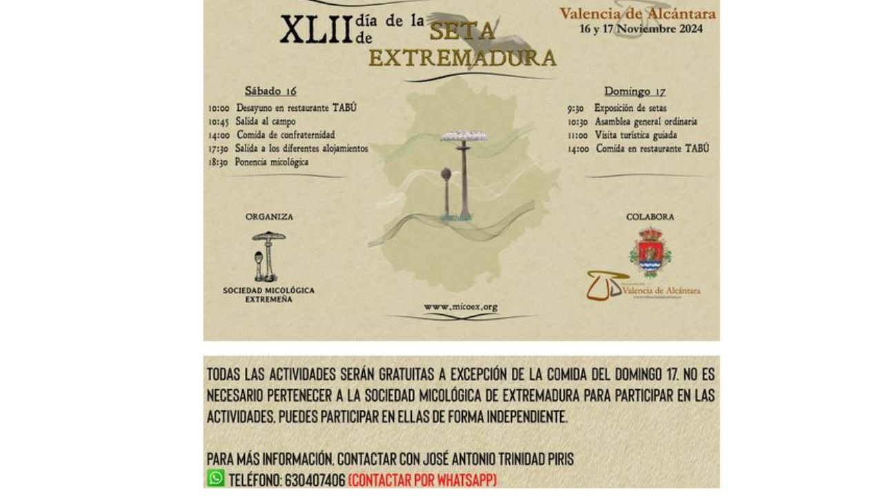 Día de la Seta de EXtremadura