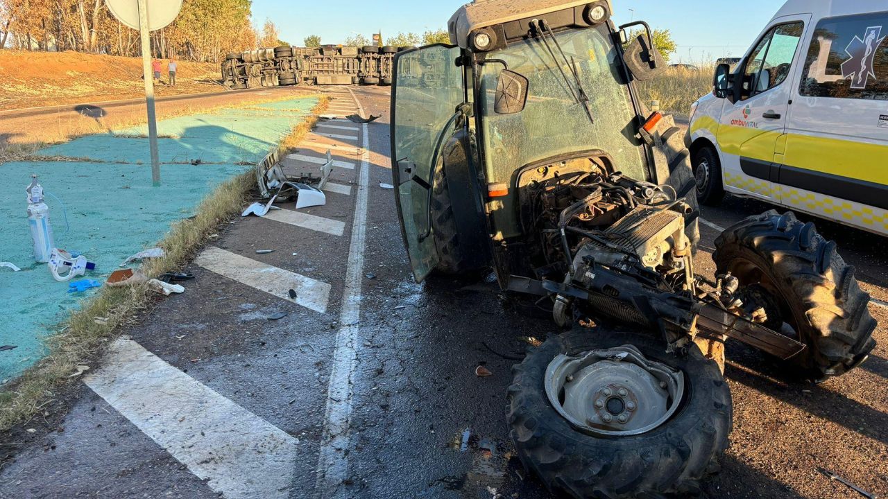 Accidente en Solana de los Barros