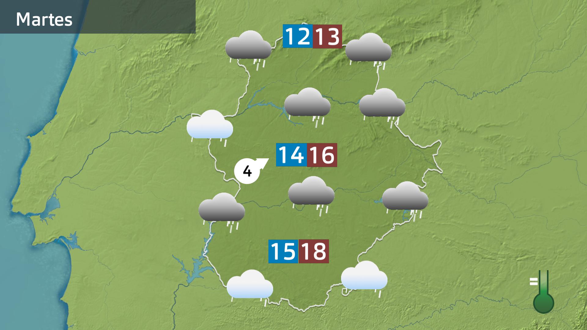 Previsión Extremadura